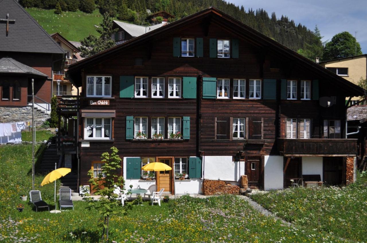 Studio Bim Chalet Bim Chilchli Мюррен Екстер'єр фото